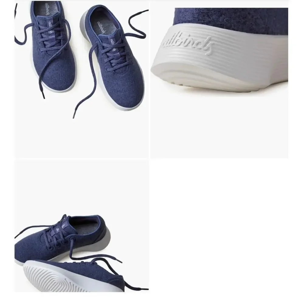 Mens Allbirds Wool Runner Go Sneaker Size 10